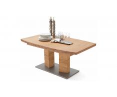 JUSTyou Kongo II Table de salle a manger Chene sauvage