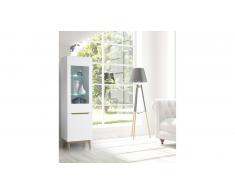 JUSTyou Memphis IX Vitrine Blanc mat