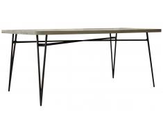 JUSTyou Adesso Table Gris Noir Acacia
