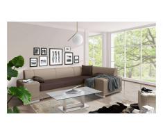 JUSTyou Alvy Canapé Cuir synthétique Marron