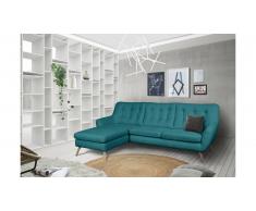 JUSTyou Genise Canapé d'angle Turquoise