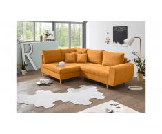 JUSTyou North Carolina Canapé d'angle Orange