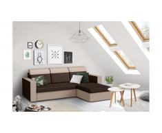 JUSTyou Delbert Canapé Revetement tissu Marron