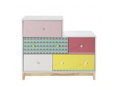 Maisons du Monde Commode enfant multicolore Berlingot