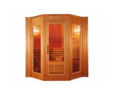Sauna Traditionnel Finlandais 4/5 places Gamme prestige GÖTEBORG II - L200*P175*H200cm