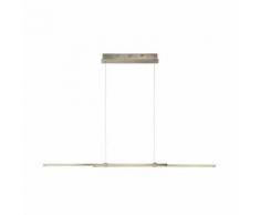 EXTENSI - Suspension LED Métal Argent L100-140cm - Suspension Lucide designé par