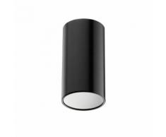 KAP SURFACE - Plafonnier de salle de bain Noir/Blanc H23cm - Spot FLOS designé par FLOS Architectural