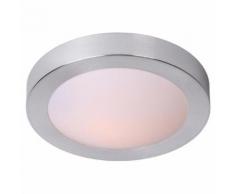 FRESH - Applique ou Plafonnier de salle de bain Argent Ø41cm - Applique Lucide designé par