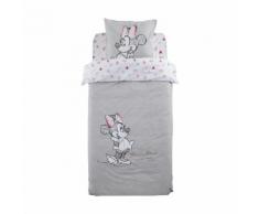 Housse de couette enfant 140x200cm et 1 taie d'oreiller