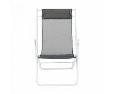 Chilienne en acier gris