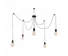 Suspension réglable 5 lumières