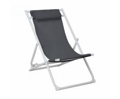 Chilienne en acier grise