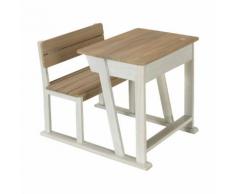 Bureau d'écolier pour enfant en acacia