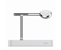 Belkin Ladestation Valet silber Apple Watch + iPhone F8J183vfSLV
