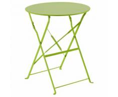 Table de balcon pliante ronde Camargue Granny Jardin