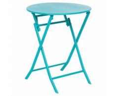 Table de balcon pliante ronde Greensboro Lagon Jardin