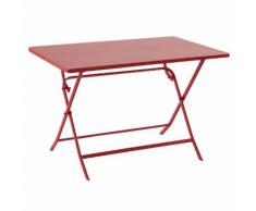 Table de balcon pliante rectangulaire Greensboro Groseille Jardin