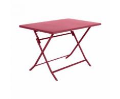 Table de balcon pliante rectangulaire Greensboro Cerise Jardin