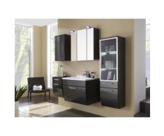 Ensemble de meuble de salle de bain Paloma 6-Pièces en Anthracite