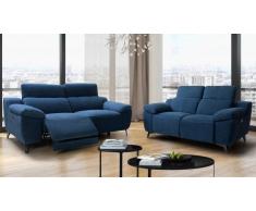 gdegdesign Salon complet en tissu relax électrique 3+2 - Faro