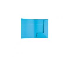Sous-dossier kraft dossier suspendu 2 rabats Esselte 23 x 31 cm - bleu - Carton de 100