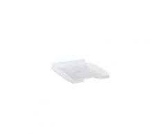 Corbeille à courrier slim Exacompta cristal