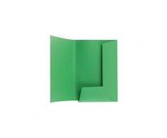 Sous-dossier kraft dossier suspendu 2 rabats Esselte 23 x 31 cm - vert - Carton de 100