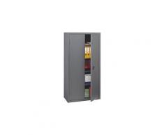 armoire monobloc 198x90 p-b beige 4 tablettes