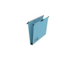 Dossier suspendu kraft velcro L'Oblique AZ fond 3 cm pour tiroir - bleu - Lot de 25