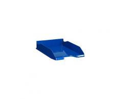 Corbeille à courrier Exacompta combo 2 Iderama bleu royal - Lot de 6