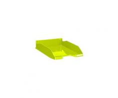 Corbeille à courrier Exacompta combo 2 Iderama vert anis - Lot de 6