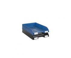Corbeille à courrier Rexel Valrex bleue - Lot de 6