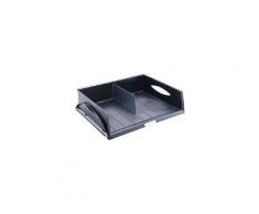 Corbeille à courrier maxi format Sorty noire - Lot de 4