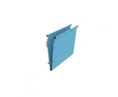 Dossier suspendu kraft pression L'Oblique AZ fond 1,5 cm pour armoire - bleu - Lot de 25
