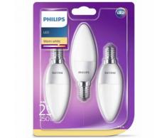 Philips Ampoule bougie LED 3 pcs 4 W 250 Lumens 929001157470