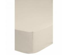 Emotion Drap-housse sans repassage 90 x 220 cm Écru 0220.01.43