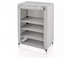 Leifheit Armoire à chaussures Gris 60 x 35 x 81,5 cm 80006