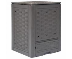 vidaXL Composteur de jardin Marron 60x60x83 cm 300 L