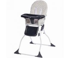 Safety 1st Chaise Haute Pliante Keeny Grey Patches Noir 2766949000