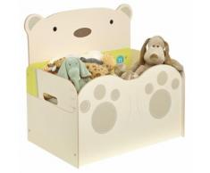 Worlds Apart Coffre à jouets 60x40x57 cm Beige WORL230012