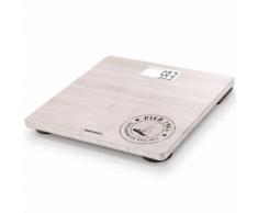Soehnle Pèse-personne de salle de bain Bamboo 180 kg Blanc 63845