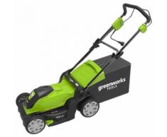 Greenworks Tondeuse à gazon électrique GLM1241 230 V 41 cm 2505207