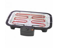 Tristar Barbecue électrique de table BQ-2813 38 x 22 cm 2000 W Noir