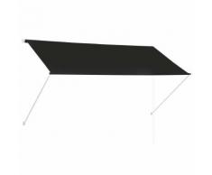 vidaXL Auvent rétractable 250x150 cm Anthracite