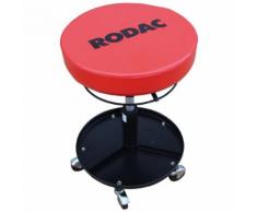 RODAC Chaise à roulettes Rouge 90 kg TL3010N