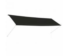 vidaXL Auvent rétractable 400x150 cm Anthracite