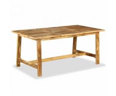 vidaXL Table de salle à manger Bois de manguier massif 180 cm