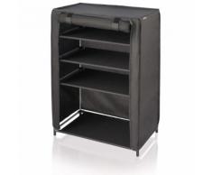 Leifheit Armoire à chaussures Noir 60 x 35 x 81,5 cm 80005