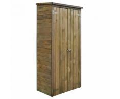vidaXL Abri à outils pour jardin Pin FSC 85 x 48 x 177 cm