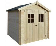 vidaXL Abri de jardin pour bûches de bois 2 x 2 m 19 mm Bois